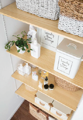 インテリアとして“見せる”リビング収納